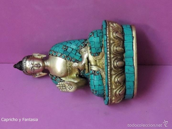 Arte: Buda de bronce n&ordm; 1658 - Foto 11