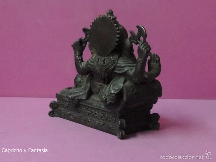 Arte: Ganesha en bronce n&ordm; 1693 - Foto 5