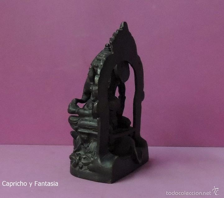Arte: Ganesha en bronce n&ordm; 1723 - Foto 4