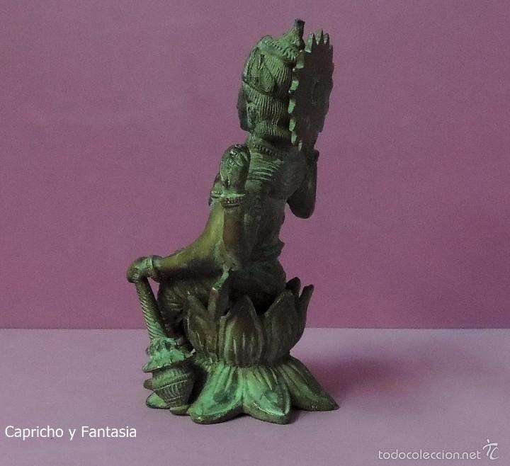 Arte: Dios Vishnu n&ordm; 1724 - Foto 4