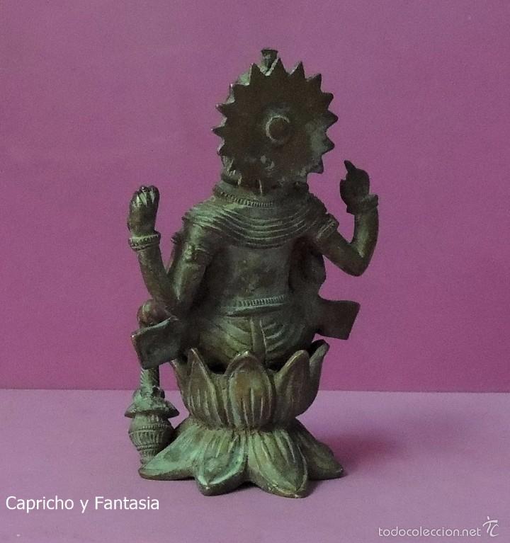 Arte: Dios Vishnu n&ordm; 1724 - Foto 5