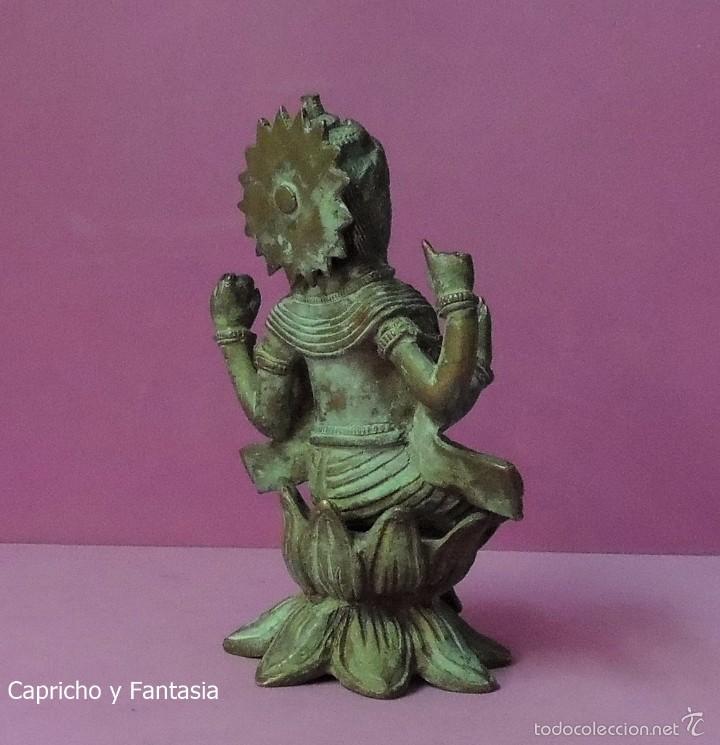 Arte: Dios Vishnu n&ordm; 1724 - Foto 7