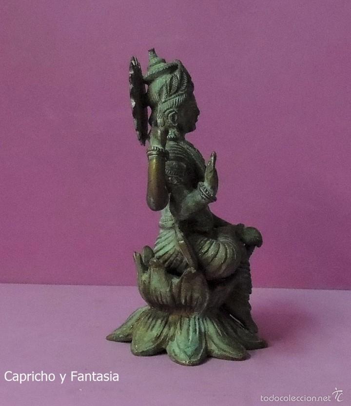 Arte: Dios Vishnu n&ordm; 1724 - Foto 8