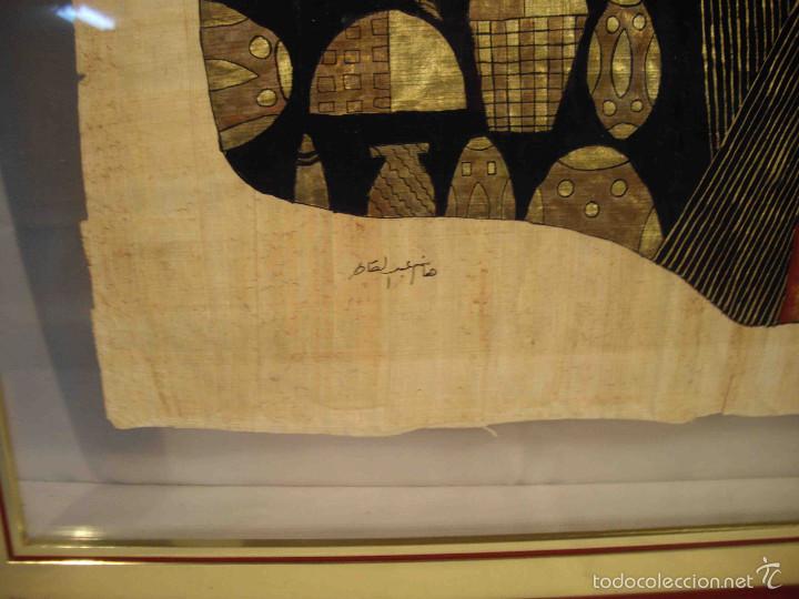 Arte: CUADRO SOBRE PAPIRO SACERDOTISA - Foto 6
