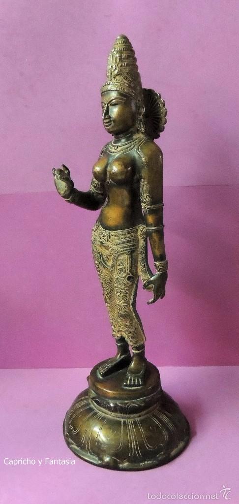 Arte: Diosa Parvati n&ordm; 1763 - Foto 2