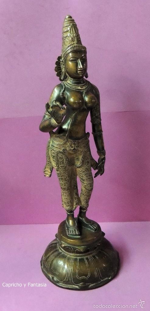 Arte: Diosa Parvati n&ordm; 1763 - Foto 8