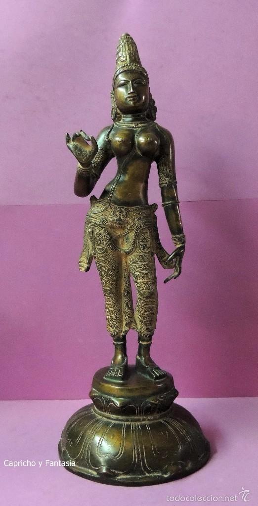 Arte: Diosa Parvati n&ordm; 1763 - Foto 9