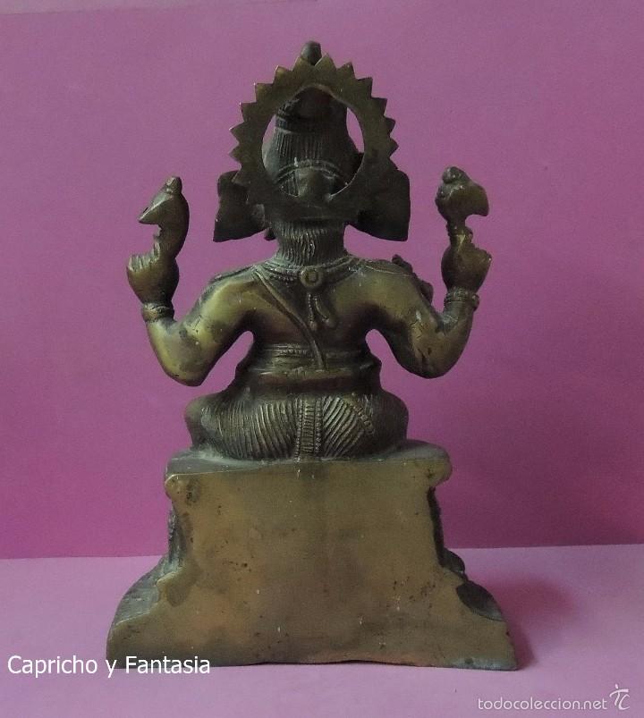 Arte: Ganesha en bronce n&ordm; 1765 - Foto 5