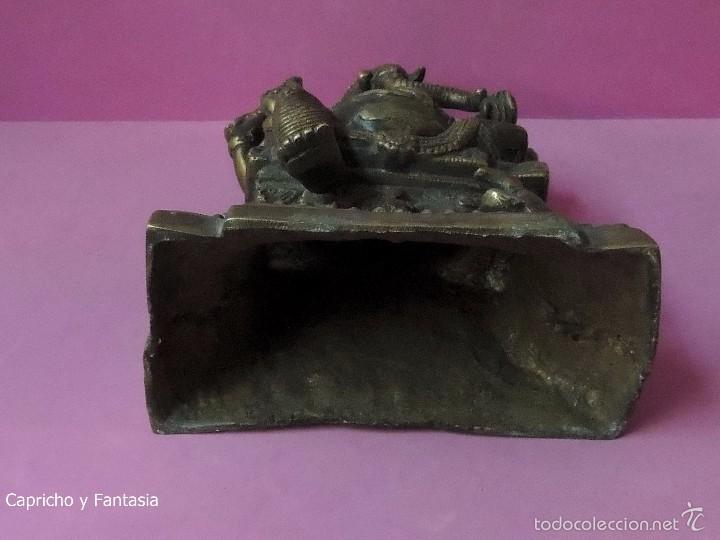 Arte: Ganesha en bronce n&ordm; 1765 - Foto 9