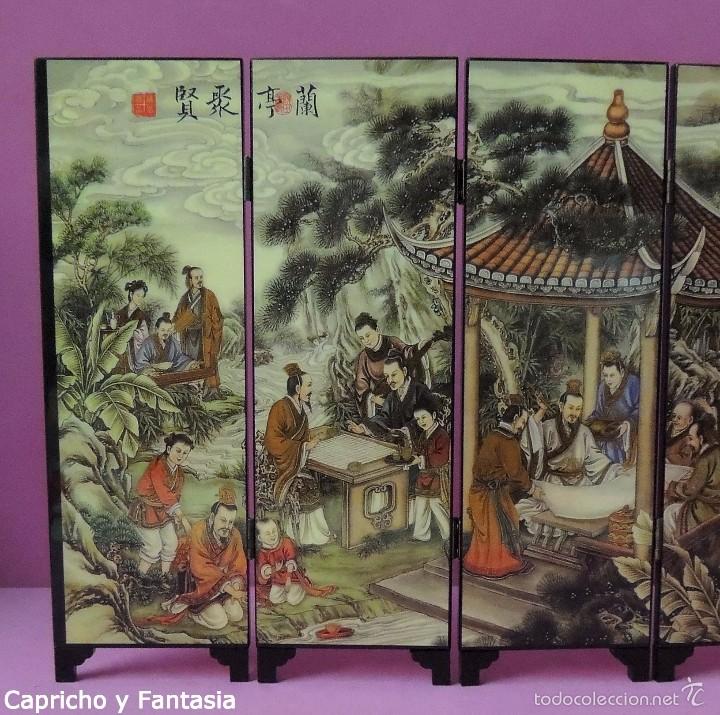 Arte: Biombo chino n&ordm; 1792 - Foto 7