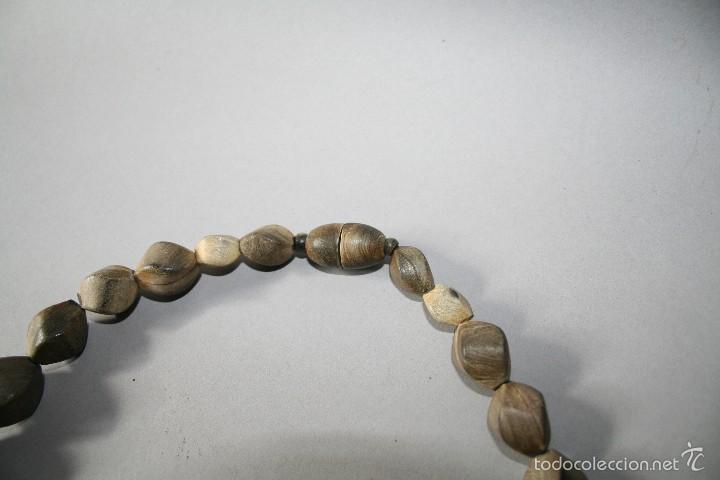 Arte: COLLAR EN MADERA. ZAIRE - Foto 3