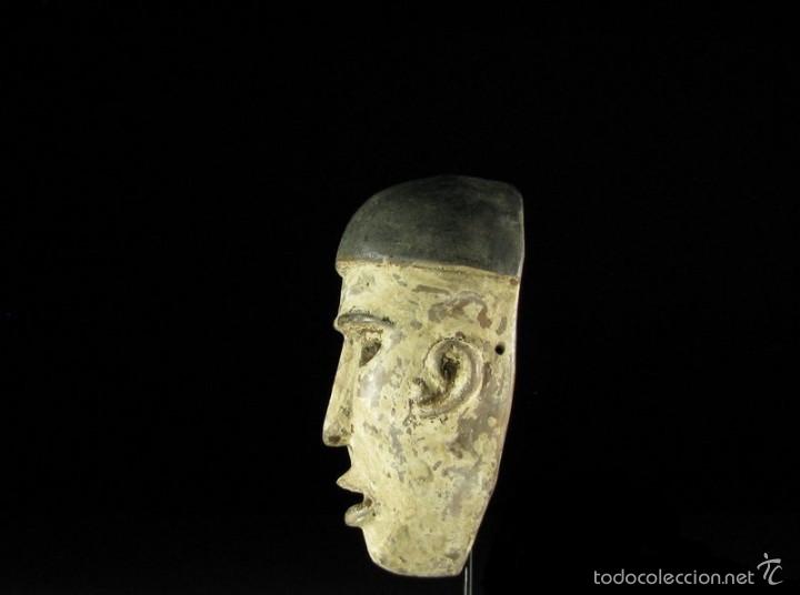 Arte: Antigua m&aacute;scara Bakongo, Congo. - Foto 2
