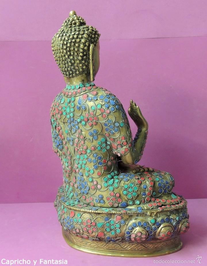 Arte: Antiguo Buda enjoyado n&ordm; 1881 - Foto 7