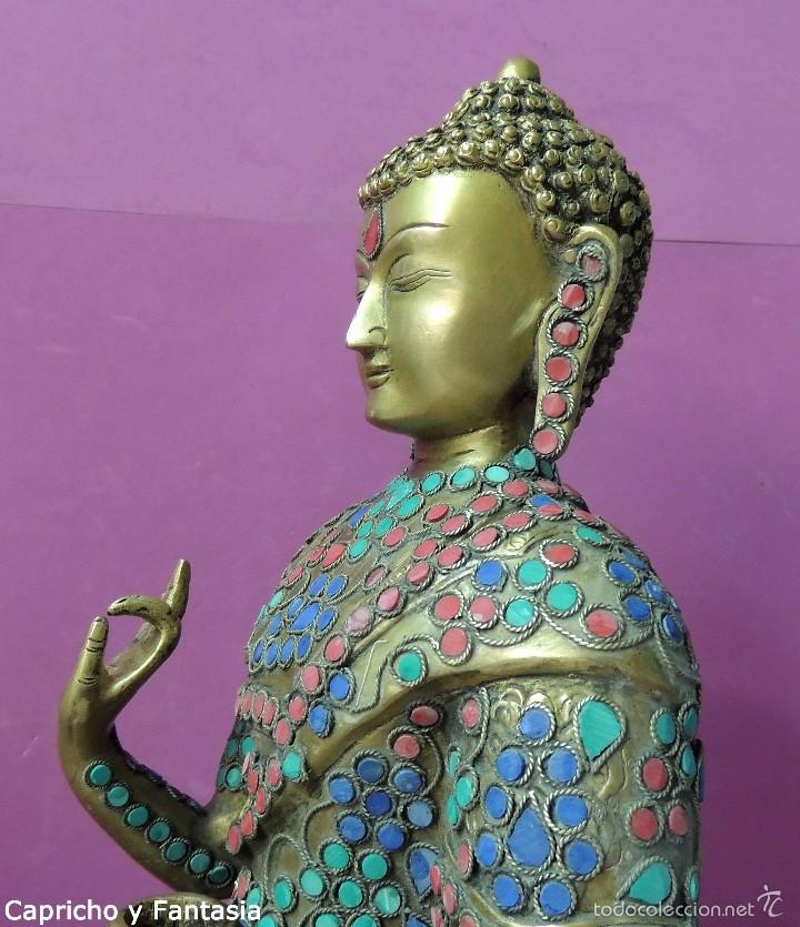 Arte: Antiguo Buda enjoyado n&ordm; 1881 - Foto 16