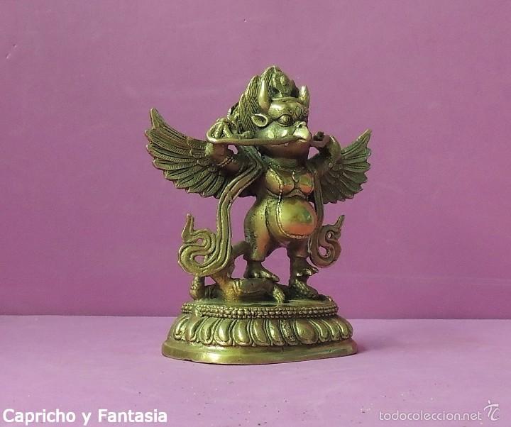 Arte: Figura de Garuda n&ordm; 1888 - Foto 5