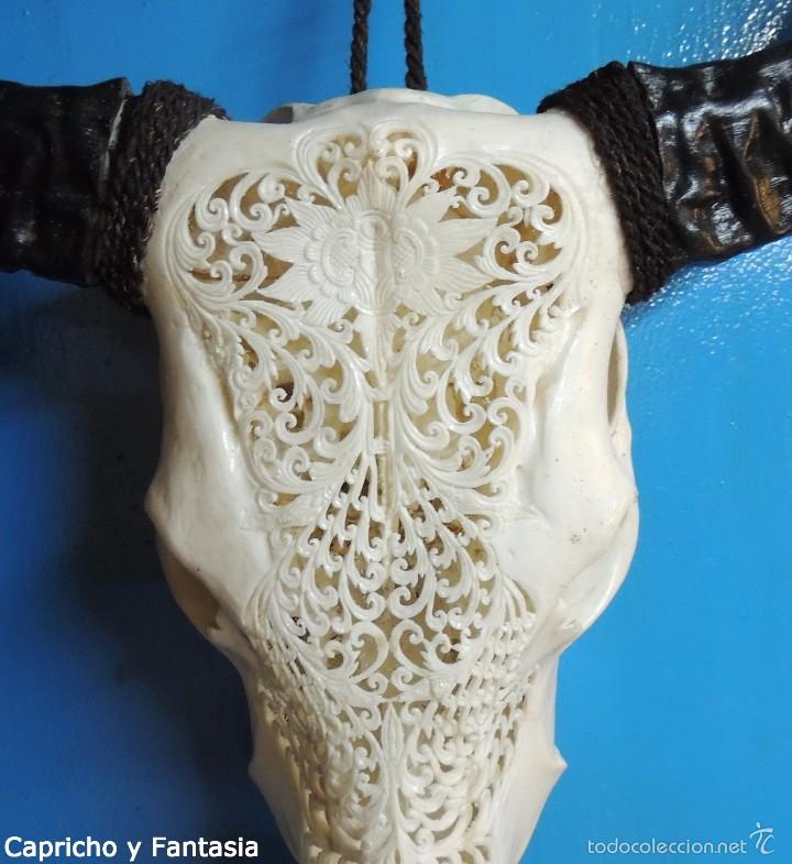 Arte: Cabeza de b&uacute;falo n&ordm; 1895 - Foto 2
