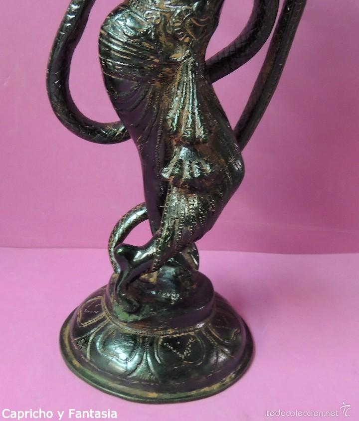 Arte: Dios Krishna en bronce n&ordm; 1897 - Foto 10