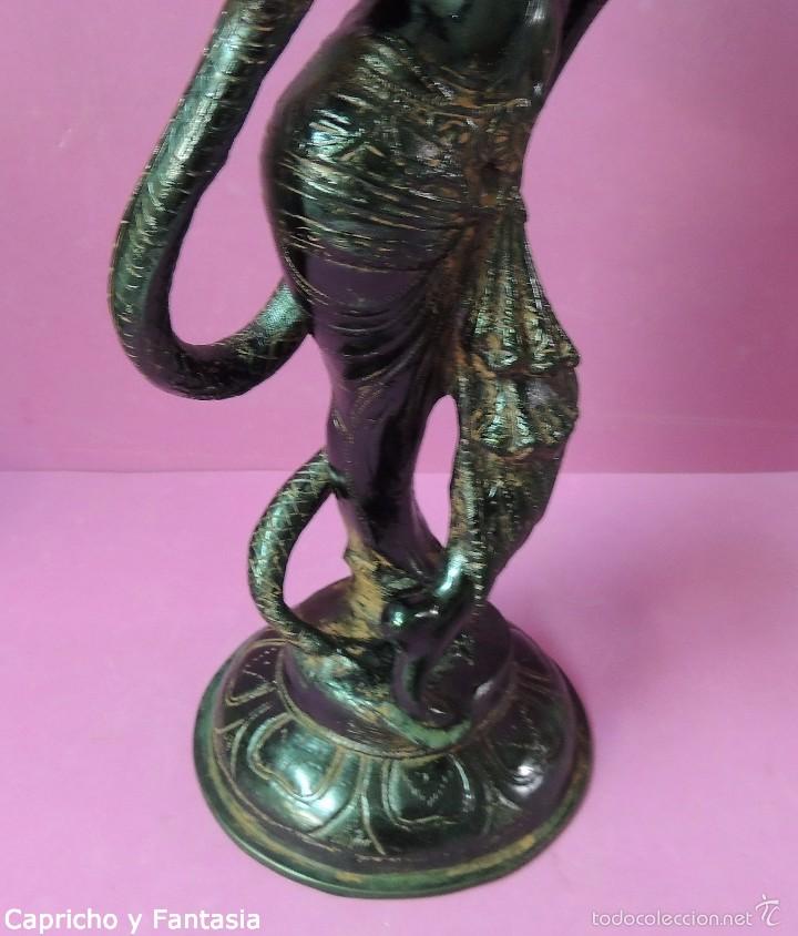 Arte: Dios Krishna en bronce n&ordm; 1897 - Foto 20