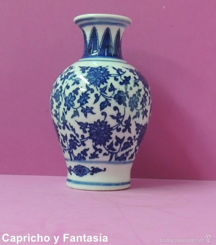 Arte: Lote de tres jarrones chinos n&ordm; 1925 - Foto 13