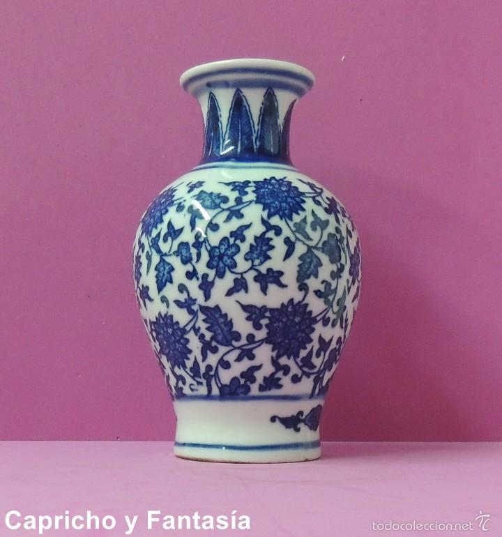 Arte: Lote de tres jarrones chinos n&ordm; 1925 - Foto 14