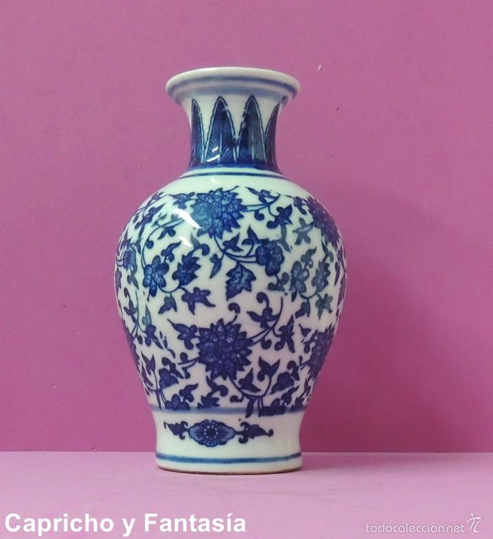 Arte: Lote de tres jarrones chinos n&ordm; 1925 - Foto 15