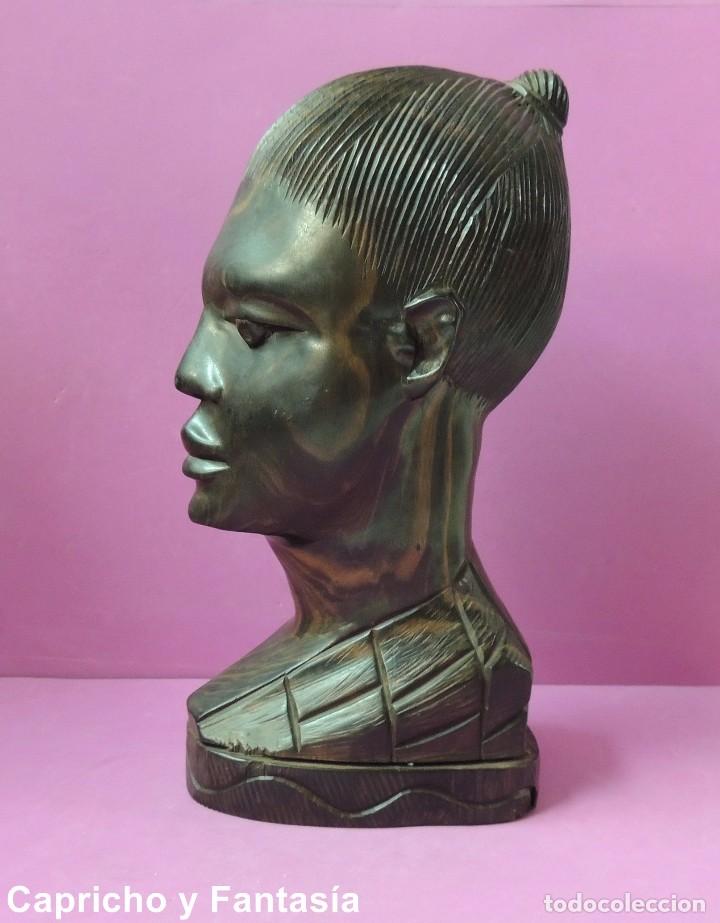 Arte: Busto africano n&ordm; 444 - Foto 2