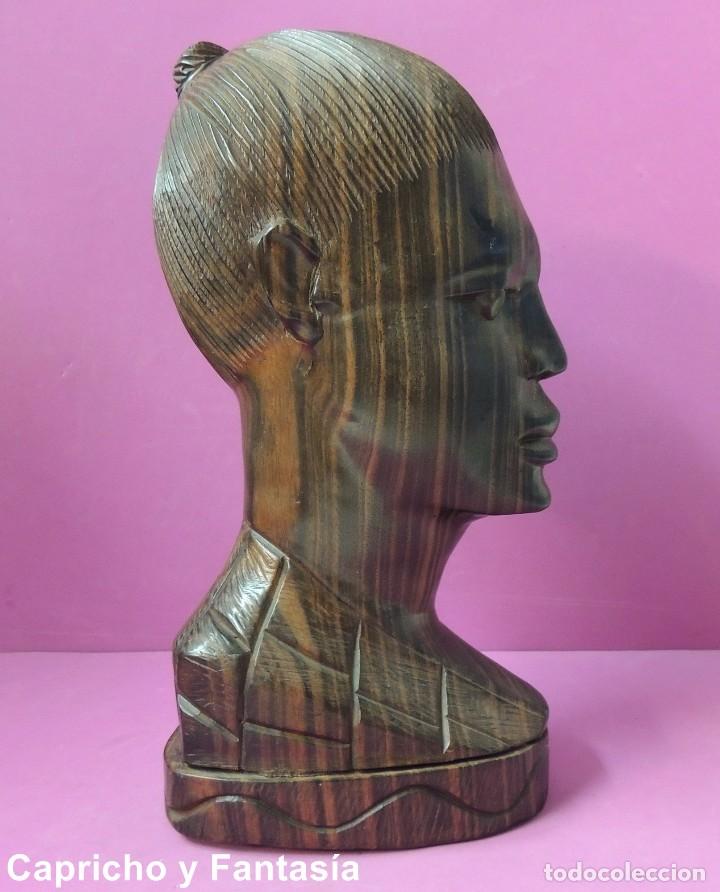 Arte: Busto africano n&ordm; 444 - Foto 5