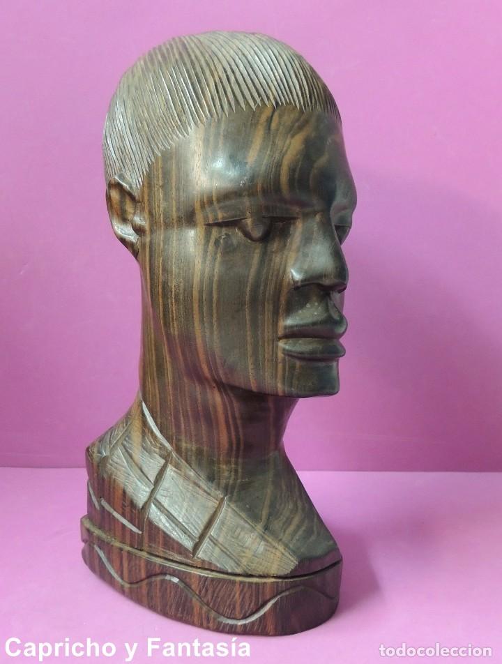 Arte: Busto africano n&ordm; 444 - Foto 6