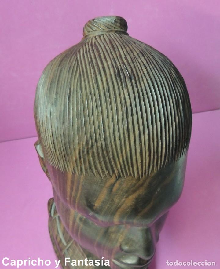Arte: Busto africano n&ordm; 444 - Foto 7