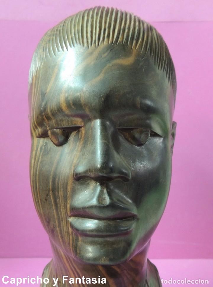 Arte: Busto africano n&ordm; 444 - Foto 8