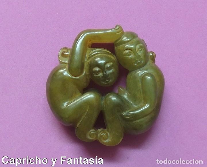 Arte: Colgante de jade n&ordm; 1952 - Foto 1
