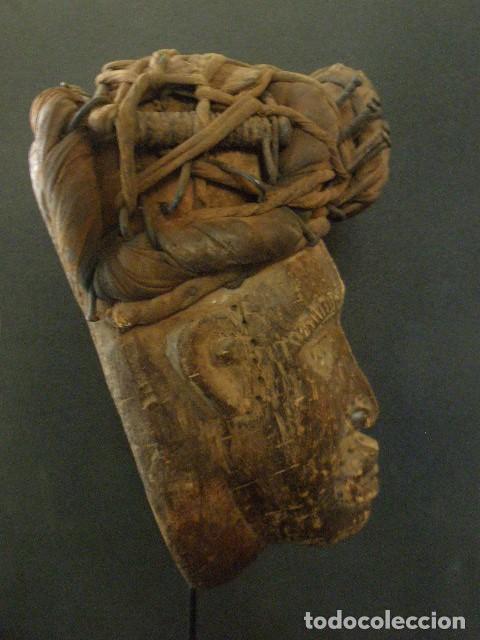 Arte: Antigua m&aacute;scara Bakongo, Congo. - Foto 3