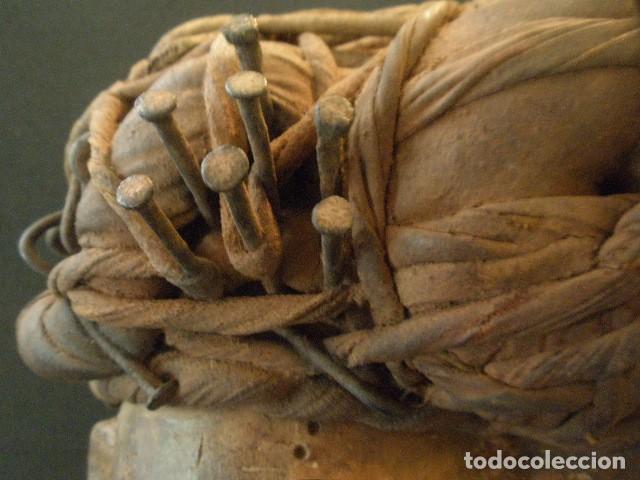 Arte: Antigua m&aacute;scara Bakongo, Congo. - Foto 10