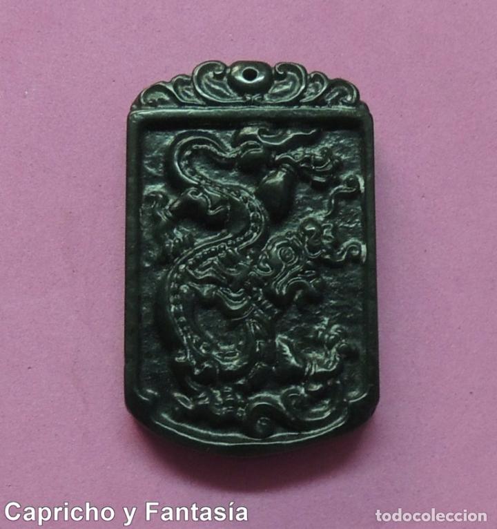 Arte: Colgante de jade n&ordm; 949 - Foto 1