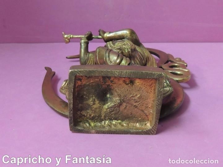 Arte: Dios Krishna en bronce n&ordm; 786 - Foto 9