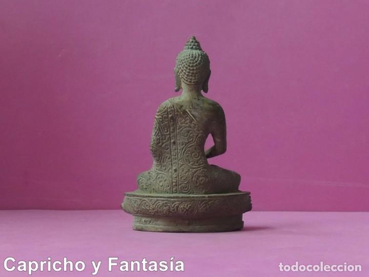 Arte: Buda chino de bronce n&ordm; 248 - Foto 4