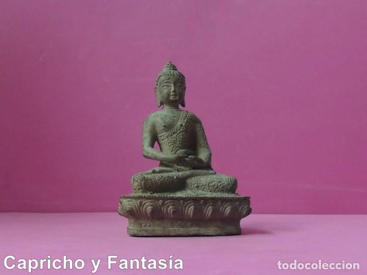 Arte: Buda chino de bronce n&ordm; 248 - Foto 7