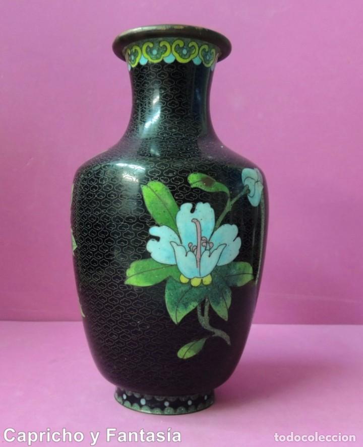 Arte: Jarr&oacute;n chino de cloisonne n&ordm; 143 - Foto 3