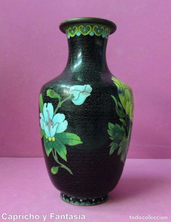 Arte: Jarr&oacute;n chino de cloisonne n&ordm; 143 - Foto 4
