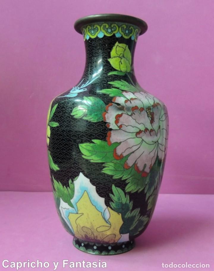 Arte: Jarr&oacute;n chino de cloisonne n&ordm; 143 - Foto 7