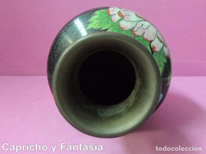Arte: Jarr&oacute;n chino de cloisonne n&ordm; 143 - Foto 9