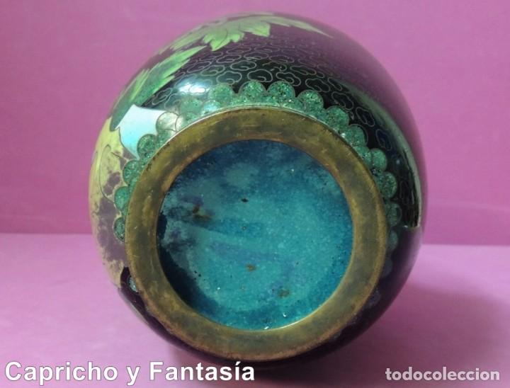 Arte: Jarr&oacute;n chino de cloisonne n&ordm; 143 - Foto 10