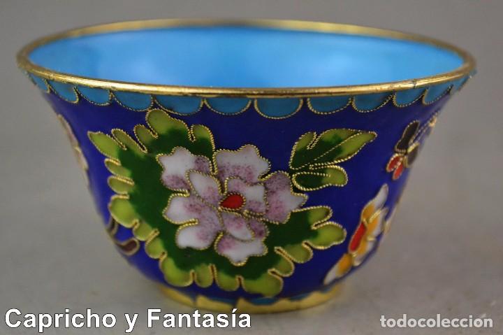 Arte: Cuenco de cloisonne chino n&ordm; 514 - Foto 1