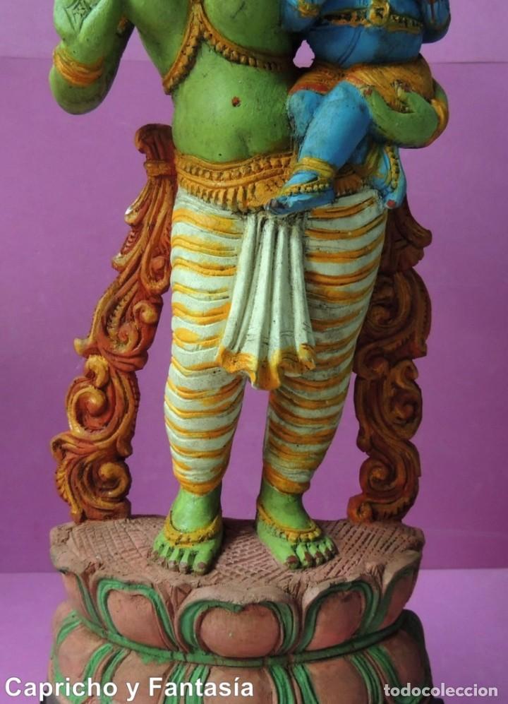 Arte: Talla de la diosa Parvati n&ordm; 889 - Foto 8