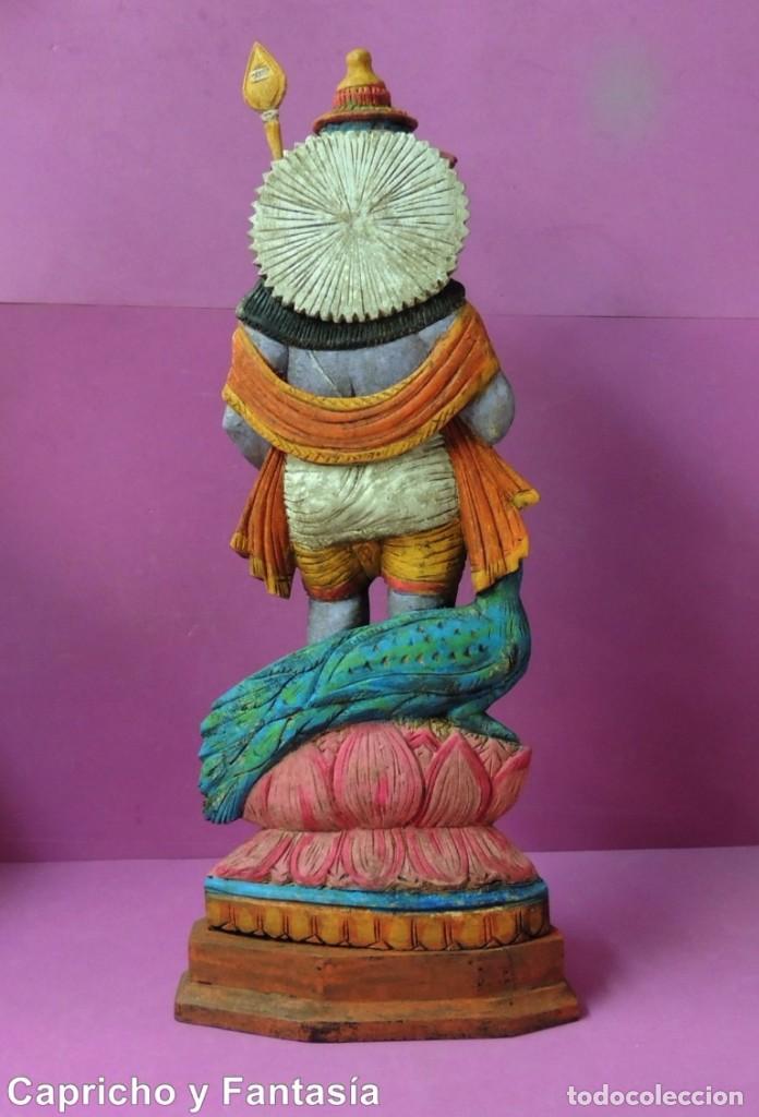 Arte: Talla del dios Murugan n&ordm; 890 - Foto 5