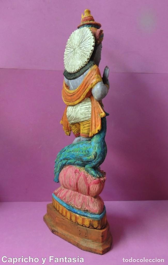 Arte: Talla del dios Murugan n&ordm; 890 - Foto 6