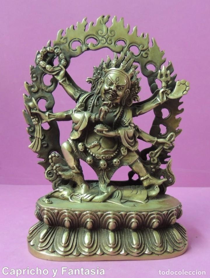 Arte: Dios Yama en bronce n&ordm; 897 - Foto 1