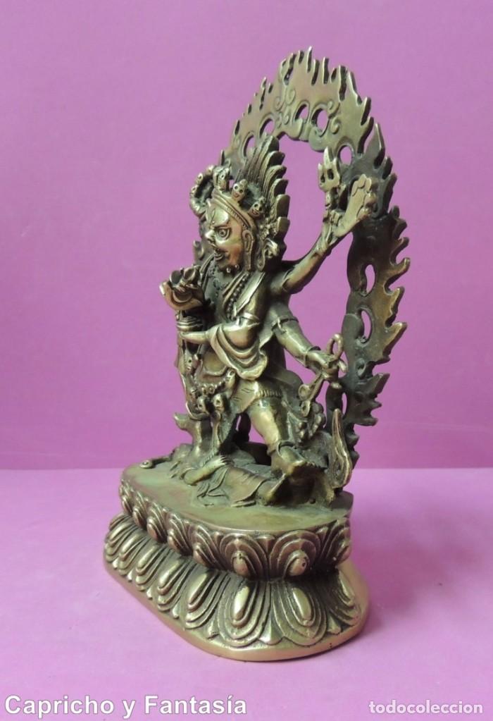 Arte: Dios Yama en bronce n&ordm; 897 - Foto 2