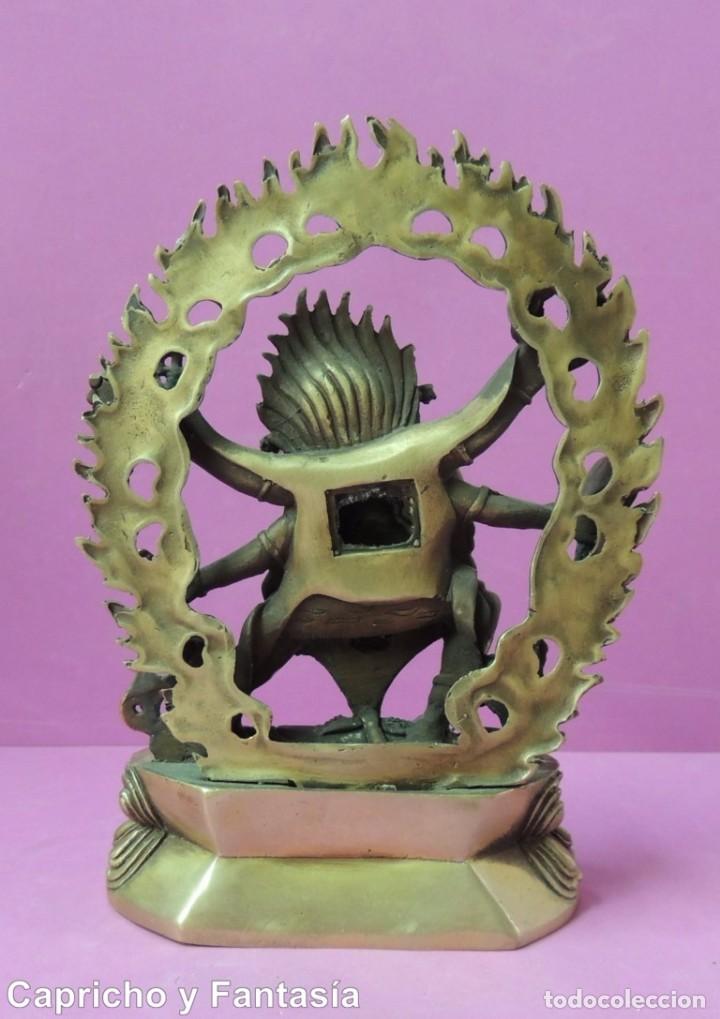 Arte: Dios Yama en bronce n&ordm; 897 - Foto 3