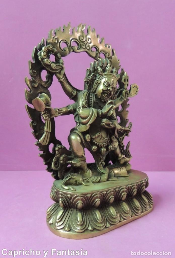Arte: Dios Yama en bronce n&ordm; 897 - Foto 4